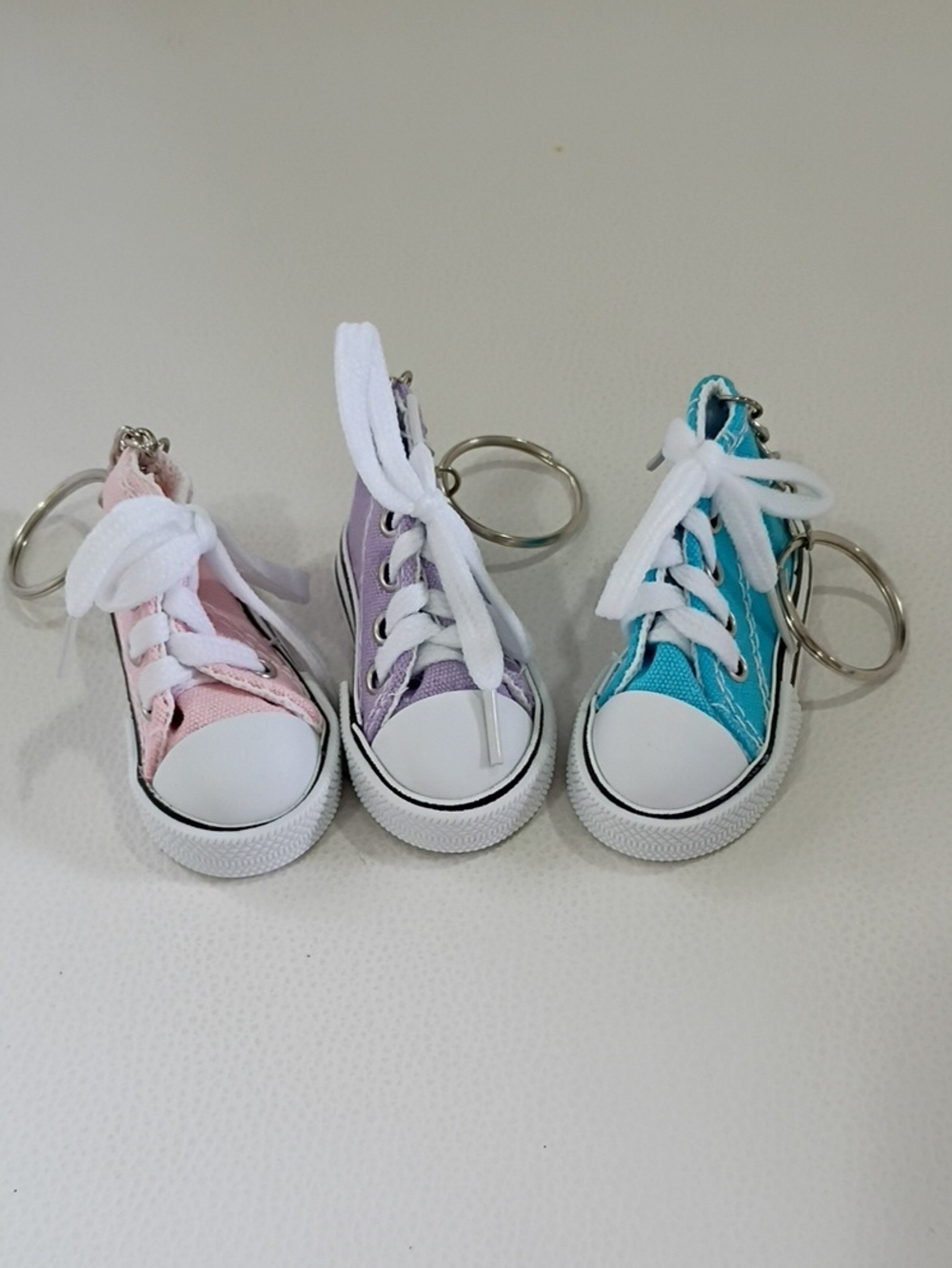 Mini Sneaker Keychain/Bag Charm- Pink, Lavender Or Teal *Pick One*